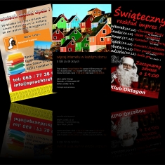 Plakaty - różne wzory w drukarni PolishDRUK